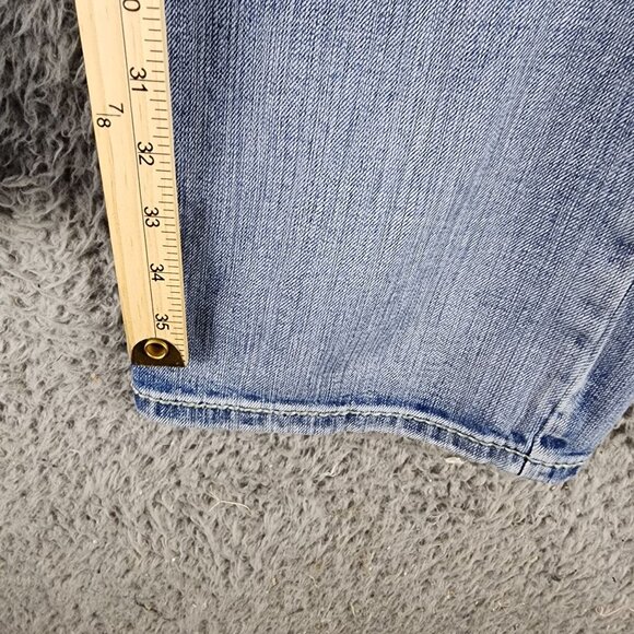 Rock & Roll Denim Jeans Mens 34x38 Blue Pistol Straight Leg *Read* - Picture 9 of 16